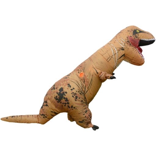 Brown T-Rex Inflatable Costume Adult Os