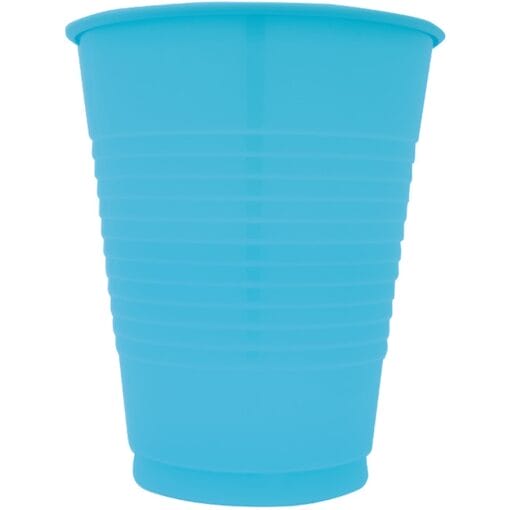 Bermuda Blue Cups Plastic 16Oz 20Ct