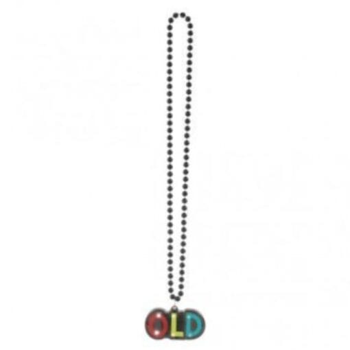 Old Light Up Necklace 19&Quot;