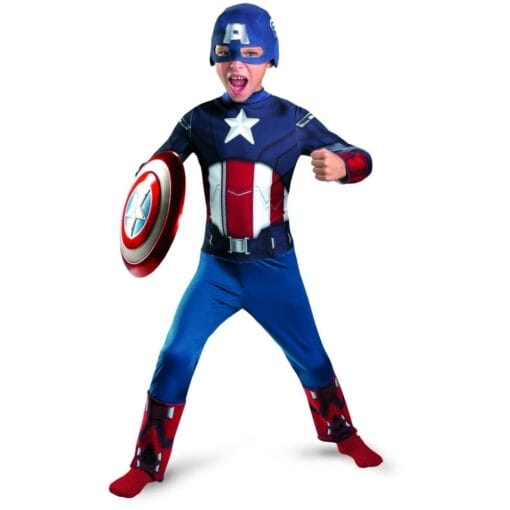 Captain America Avengers Child Costume
