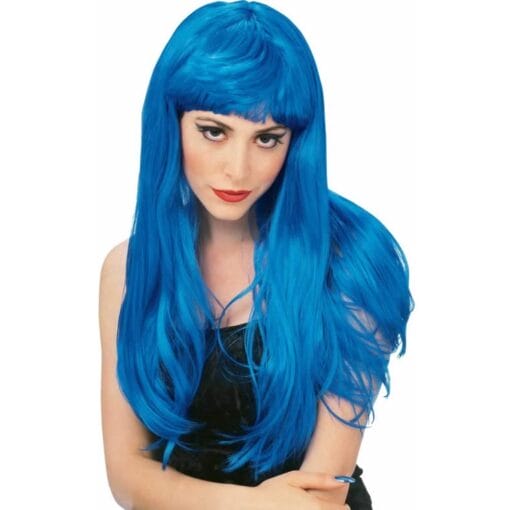 Glamour Wig Blue