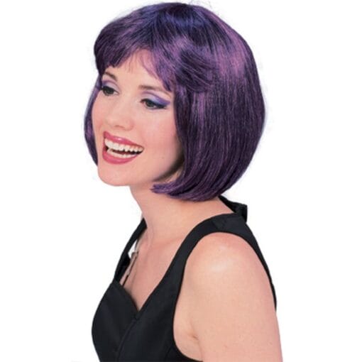 Super Model Wig Purple/Black