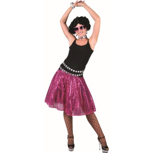 Disco Skirt Pink Adult