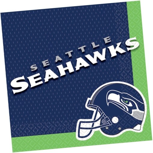Seattle Seahawks Napkins Lunch 16Ct