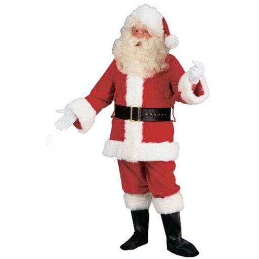 Santa Suit Deluxe Velvet Adult