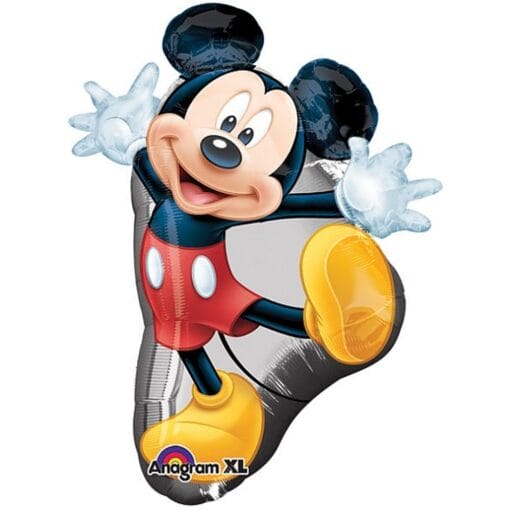 31&Quot; Shp Mickey Full Body Foil Bln