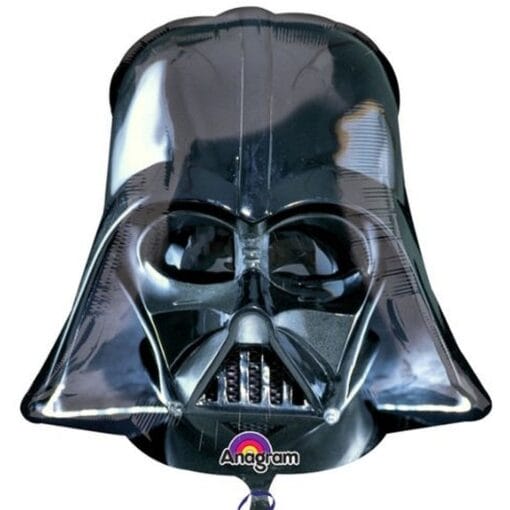 25&Quot; Shp Darth Vader Helmet Foil Balloon