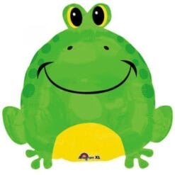 18" SHP Happy Frog Foil Balloon