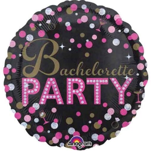 18&Quot; Rnd Bachelorette Party Foil Balloon