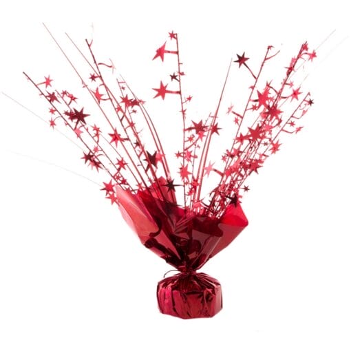 Red Tinsel Balloon Weight 12&Quot; 6Oz