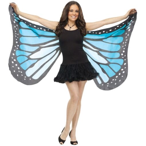 Butterfly Wings, Teal Adult