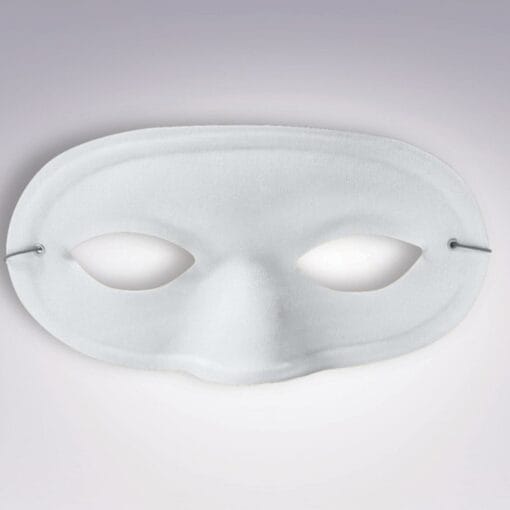 Domino Mask White