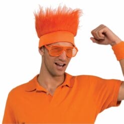 Orange Fur Headband