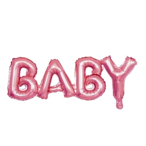 Baby Pink Word Balloon 33&Quot; (Air Only)