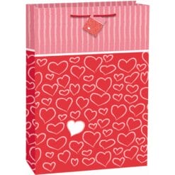 Lively Hearts Giftbag - Jumbo
