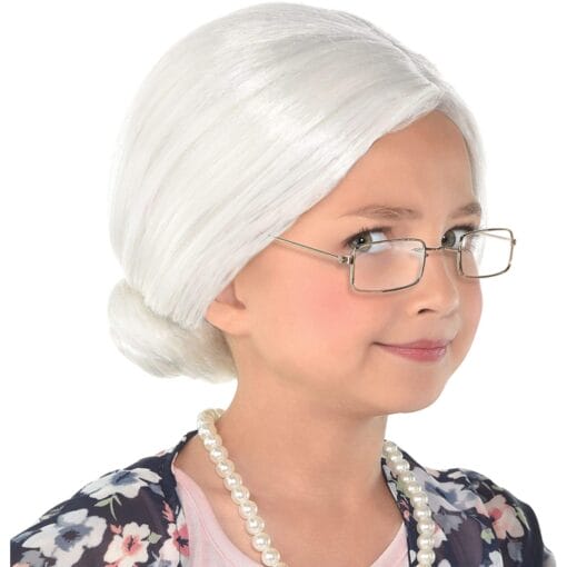 Old Maid White Wig
