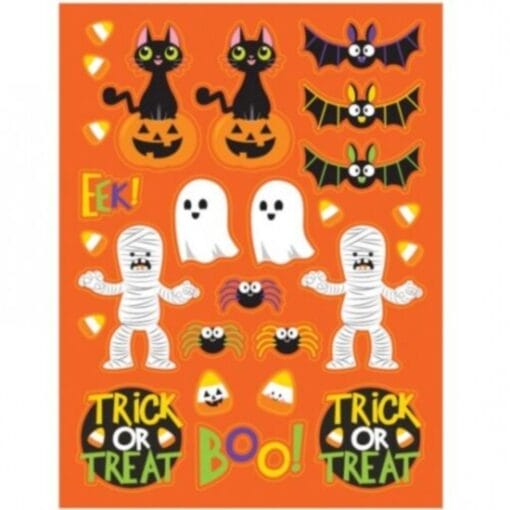 Spooky Friends Stickers 4Shts