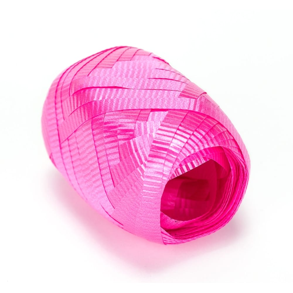 Hot Pink Curling Ribbon Keg 3/16in x 66ft - Party Connexion LLC
