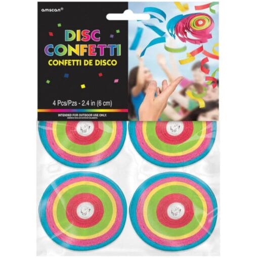 Confetti Discs 4Pcs