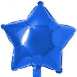 18" STR Shiny Blue Foil Balloon