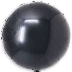 18" RND Shiny Black Foil Balloon