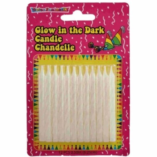 Candles Glow In Dark 12Pc