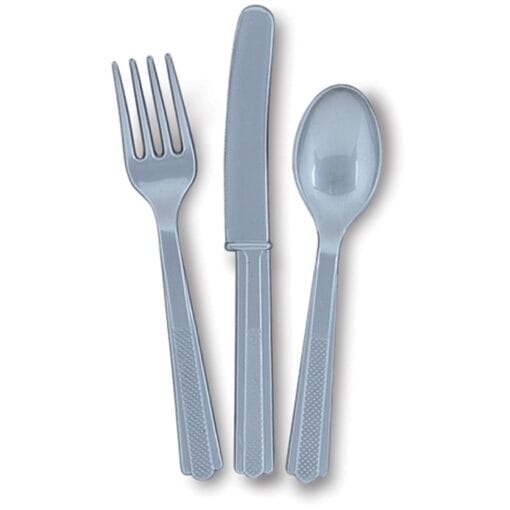 Cutlery Silver/Grey Astd 24Ct