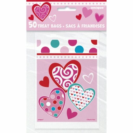 Valentine Treat Sacks 50Ct