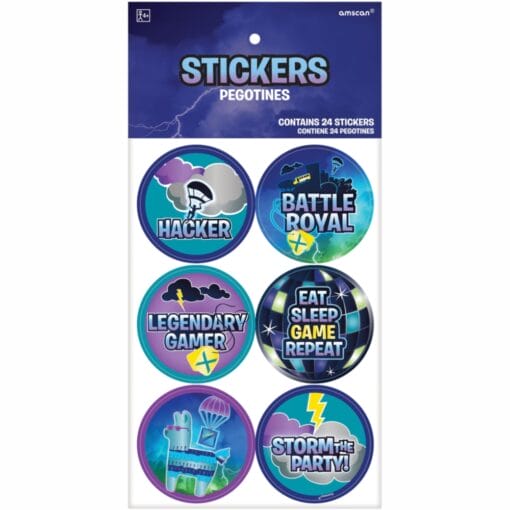 Battle Royal Stickers 2&Quot; 24Ct