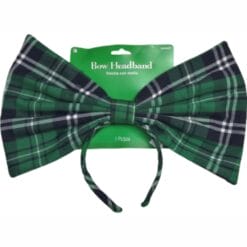 St Patricks Day Bow Headband
