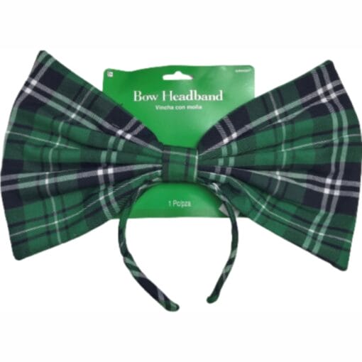 St Patricks Day Bow Headband