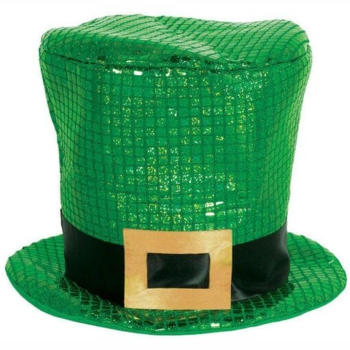 Sparkle Green Oversized St Pat'S Day Hat