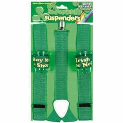 St Patrick's Day Shot Glass Suspenders