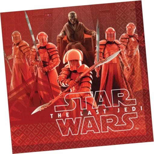 Star Wars Ep 8 Napkins Lunch 16Ct