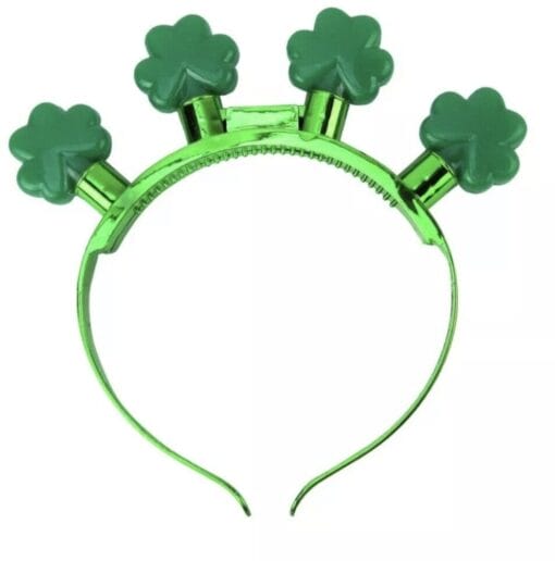 Shamrock Flashing Lights Headband