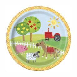 Farm Party Plates 7" 8CT