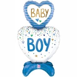 28" SHP Baby Boy Standup Balloon