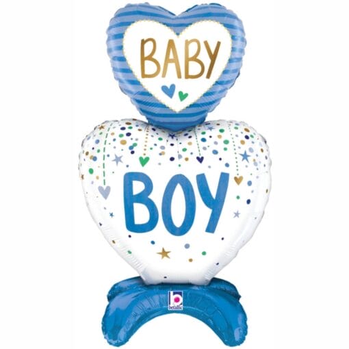 28&Quot; Shp Baby Boy Standup Balloon
