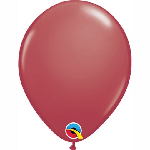 5&Quot; Fsh Cranberry Latex Balloon 100Ct