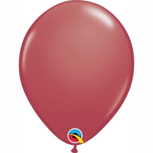 11&Quot; Fsh Cranberry Latex Balloons 100Ct