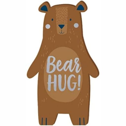 We Can Bear-Ly Wait Mini Sign 7&Quot; X 4&Quot;