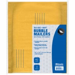 Bubble Mailers #2 8.5" x 11.25" 3CT