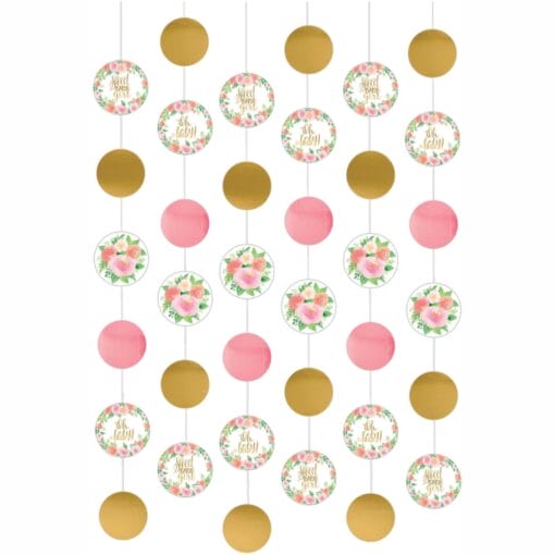 Floral Baby Hanging String Decorations