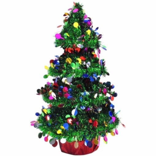 Christmas Tree 3D Tinsel 14&Quot;
