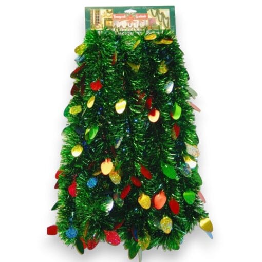 Holo Multi Colored Light Bulbs Garland