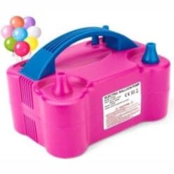 Balloon Inflator Pink Dual Electric