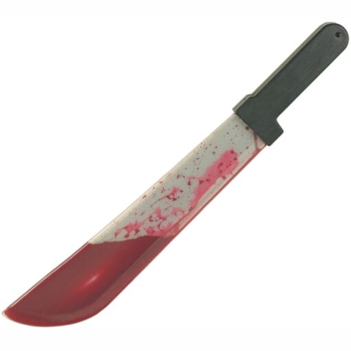 Bleeding Machete Knife Prop