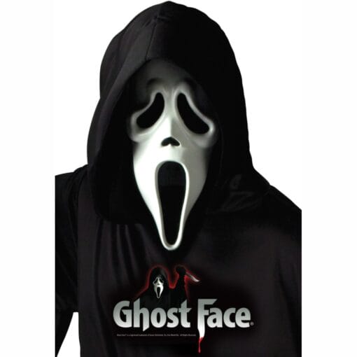 Ghost Face® Mask W/ Shroud