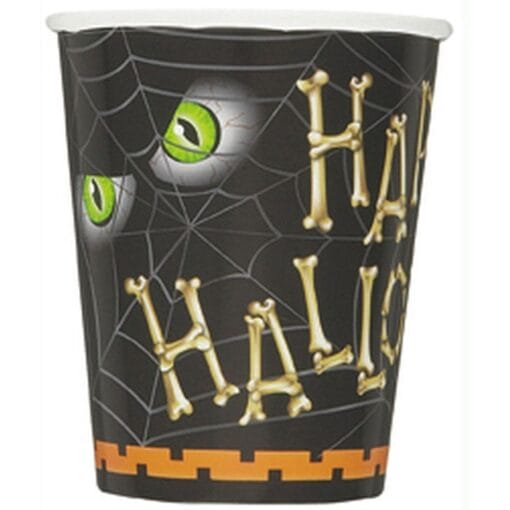 Halloween Bones Cups Hot/Cold 9Oz 8Ct