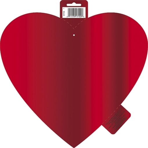 Red Heart Foil Cutout